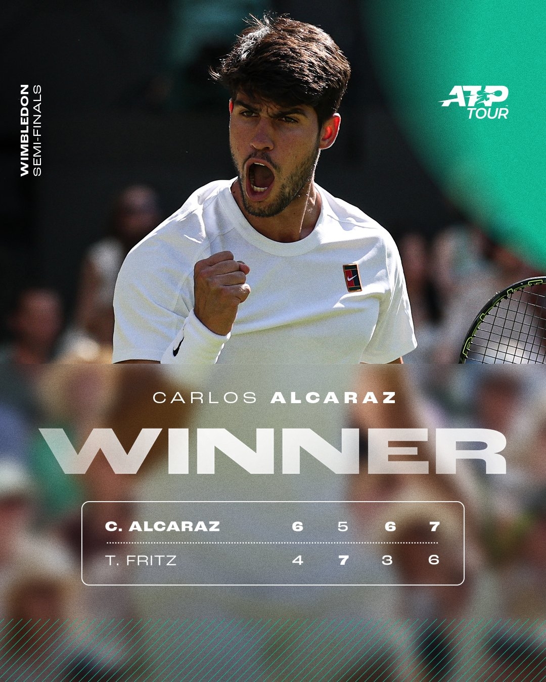 温网完胜蒙特卡洛大师赛，阿尔卡拉斯关键制胜